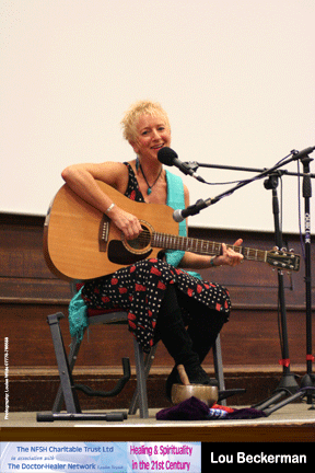 Archive of last meeting. DHN Conf 07: Lou B with guitar